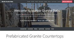 Desktop Screenshot of marblegraniteslabs.com