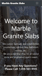 Mobile Screenshot of marblegraniteslabs.com